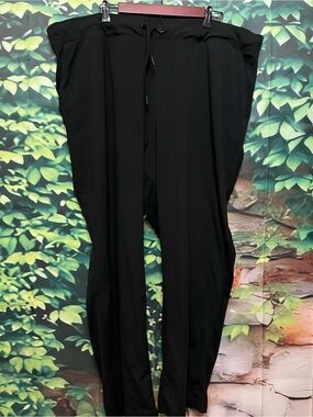 Black Wom Drawstring Pants